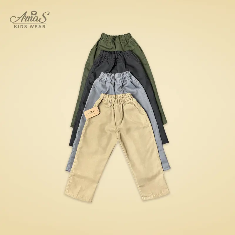 Arnas - CHINO Celana Panjang Anak Kekinian Usia 1-5 Tahun Katun Cowok Laki-Laki 3