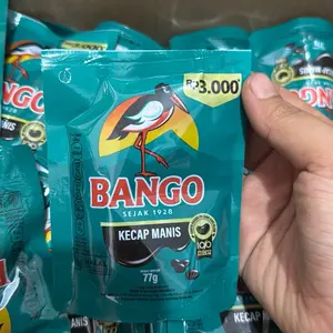 Bango Kecap Manis 4 Pcs Kemasan 77 Gr Sejak 1928 Halal dan 100% Asli
