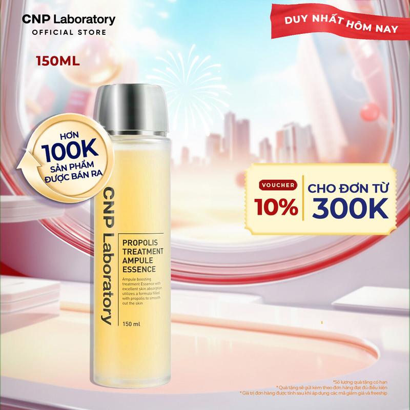   CNP Laboratory Official   Nước thần keo ong  tiền tinh chất  dưỡng ẩm và phục hồi CNP Laboratory Propolis Treatment Ampule Essence 150ml 