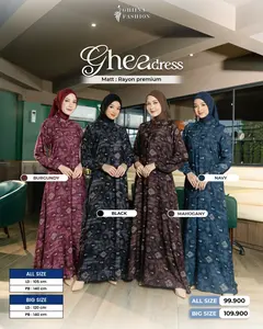 GHIINA FASHION GHEA DRESS RAYON PREMIUM