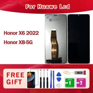 For Huawe Honor X6 2020/X6 2022/X8-5G/X6S/70 Lite/Play 6C Lcd,Phone Touch Screen Replacement,Send Protective Film,Tools and glue,Cellphone Accessory Installation
