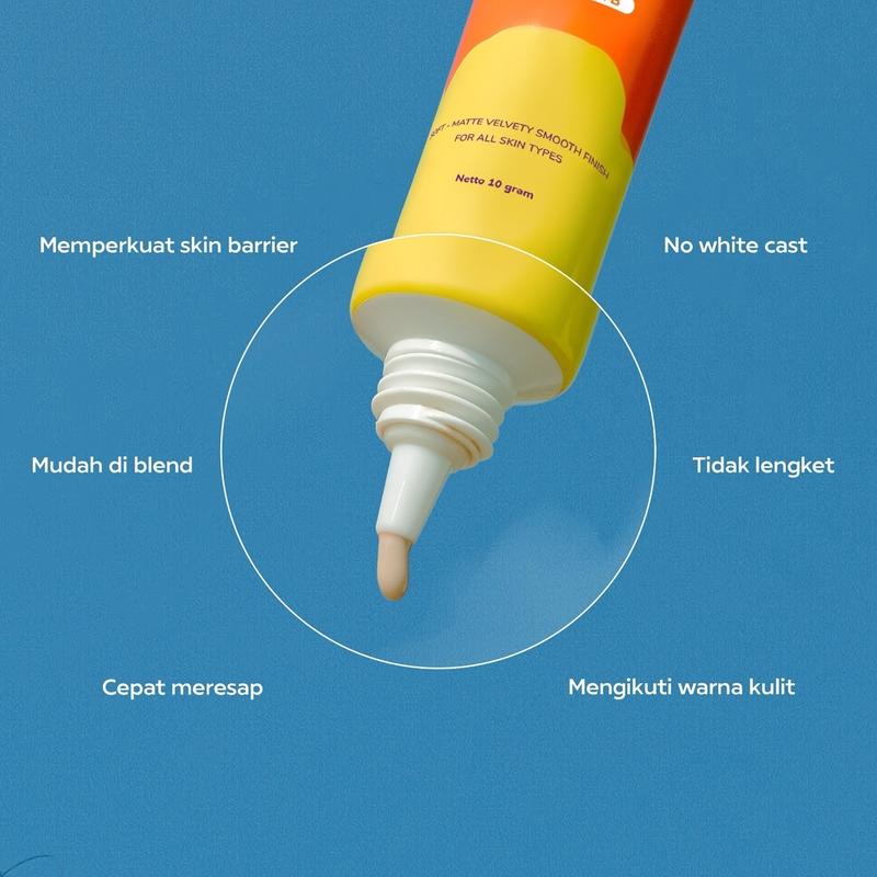 [NEW SIZE!] AZLOE TINTED SUNSCREEN HYBRID KULIT BERMINYAK BERJERAWAT [AZLOE TELAH UJI SPF] D 6
