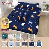 Gambar Valenita DOUBLE KARET - 180x200x30 B2 Sprei Set King - GRIZZLY, DOUBLE KARET dari Adela Sprei & Bedcover Kab. Gresik 3 Tokopedia