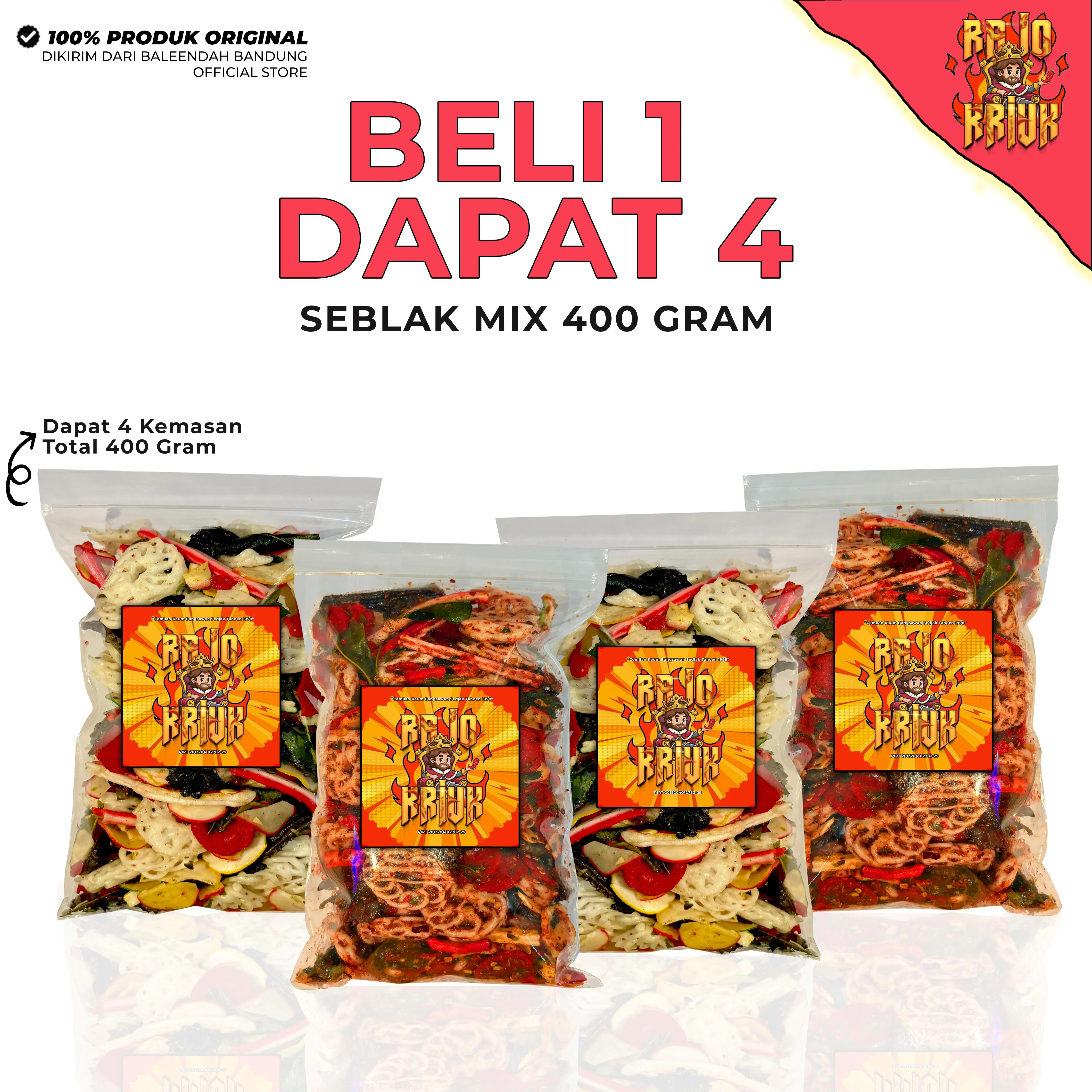 1 ORIGINAL - 3 PEDAS