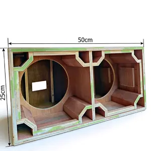 new Box Planar Dobel 8Inch Mentahan Bahan Triplek cmx 12mm