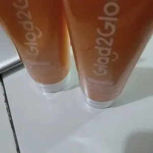 [BPOM]GLAD2GLOW Hydrate & Brighten Body Serum Duo 180ml-Tropical Velvet Moist & Smooth Body Serum G2G body lotion-Deep Moisture + Dark Spot Defense-Niacinamide, Vitamin E, Shea Butter-Tropical Fruit & Creamy Berry Fragrance-brightening white long-lasting