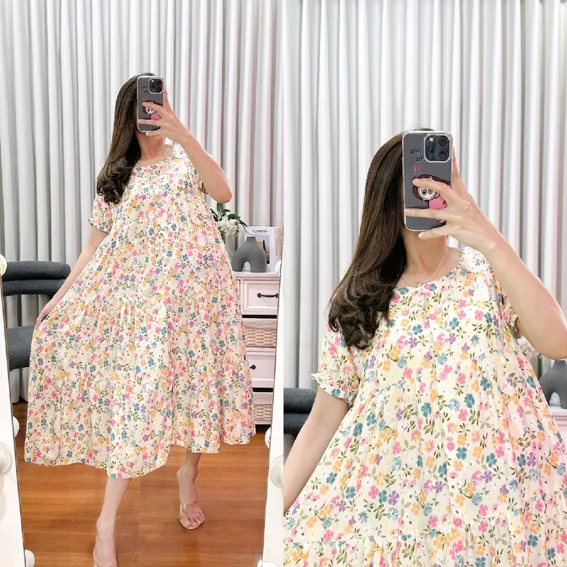 Zhea Daster Dress Premium 0