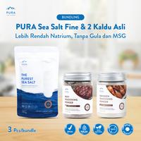 Gambar Pura Bumbu Kaldu Asli, Sea Salt - Garam Laut - Garam Organik  - No Msg - No Gula - Serbaguna - Garam Rendah Natrium - Fine (Halus), Kaldu Salmon 100gr, Kaldu Ayam 100gr dari PURA THE PUREST Kab. Sidoarjo 1 Tokopedia