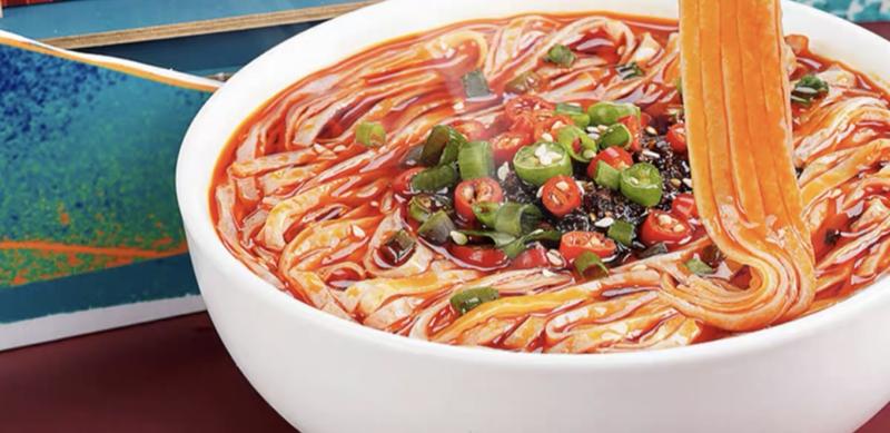 Product Introduction of AKUAN Chongqing Noodles 105g 5pcs 2
