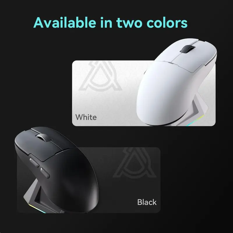 Ajazz AJ159P MC / AJ-159P MC / AJ159 NL / AJ-159 NL Apex PAW-3950 Wireless Gaming Mouse Lightweight With Docking 3