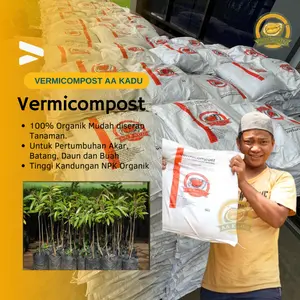 5 Kg - KOMPOS KASCING 100% Organik Premium Mudah di Serap Tanaman Untuk Pertumbuhan akar,batang daun dan buah
