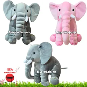 Boneka Gajah Elephant Lucu Gajah Lucu Boneka Binatang Gajah Boneka Hewan Hadiah Mewah bayi boneka gajah gajah pom