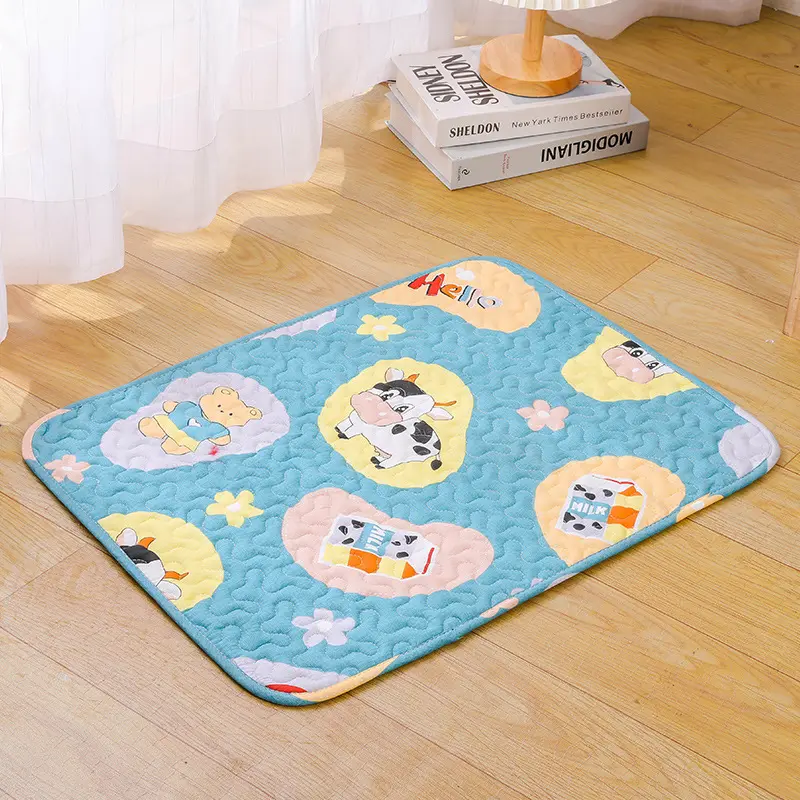 Pet floor mats dog mats sleeping mats cat sleeping mats four-season universal dog cotton mats kennels dog cage mats dog supplies