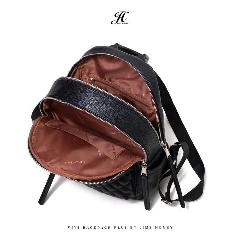 JimsHoney Tas Ransel Sekolah Kerja Kulit Wanita VIVI BACKPACK PLUS 3