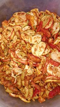 Product Review of seblak Makaroni bantat pedas daun jeruk 500 gram Cemilan Food Chips from ** 0
