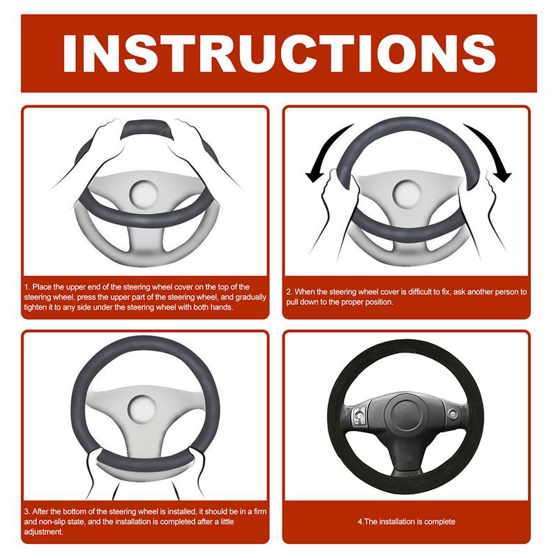 Product Introduction of Perlindungan mewah untuk stereng kereta, penutup mewah untuk stereng kereta, dengan pemegang, untuk musim sejuk 18