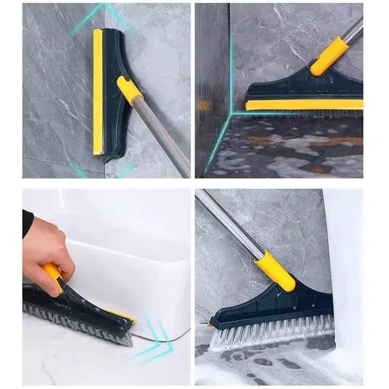 Sikat Lantai 2in1 untuk Kamar Mandi dengan Gagang - Brush 2