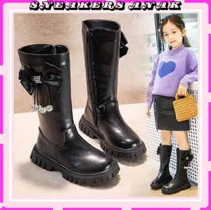Sepatu import boots anak perempuan