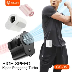 MIXIO GS-05 Kipas Angin Pinggang Turbo Portable High Speed 13500RPM