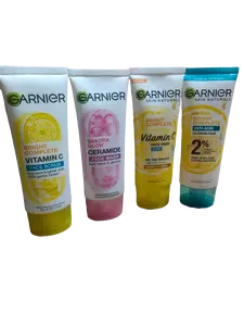 PROMO L'OREALPARIS Garnier Facial Foam Scrub 100ml Untuk Wajah Berminyak dan Berjerawat