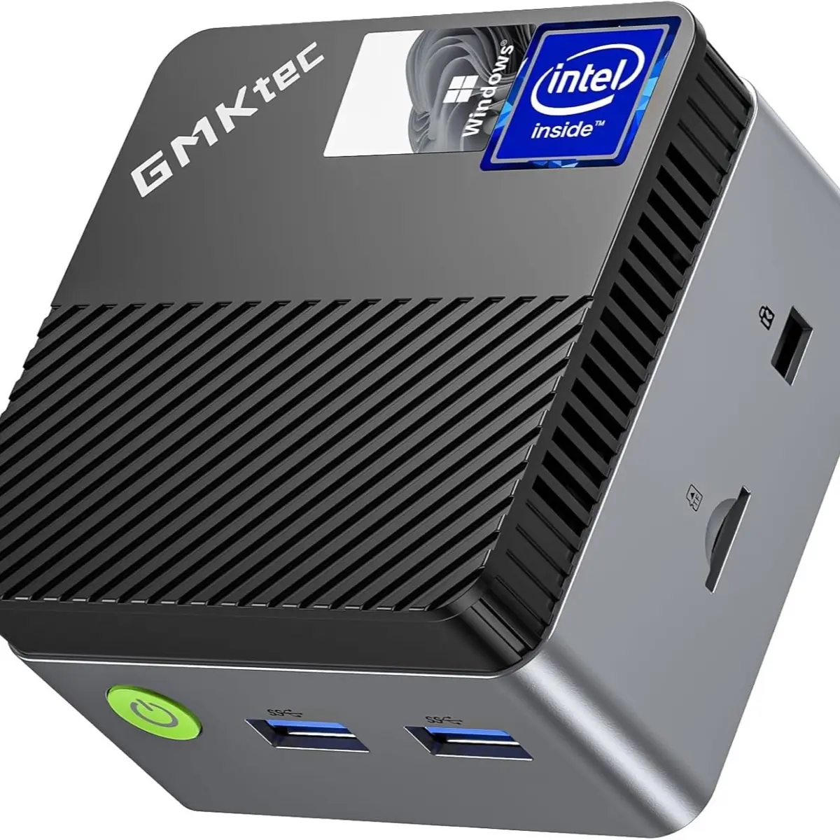 GMKtec NucBox G5 Mini PC (INTEL N97, up to 3.60Ghz, 6M, 12GB LPDDR5 RAM, 512GB M.2 2252 SATA SSD & Dual Band WiFi + BT5.0) - w' Windows 11 Pro