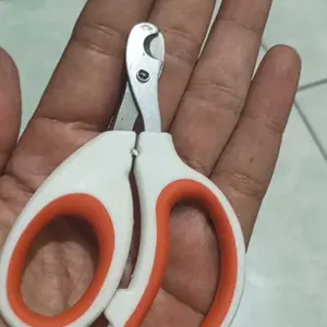 Gunting Kuku Kucing Anjing Stainless Steel Pet Nail Clipper Anti Slip Aman & Nyaman