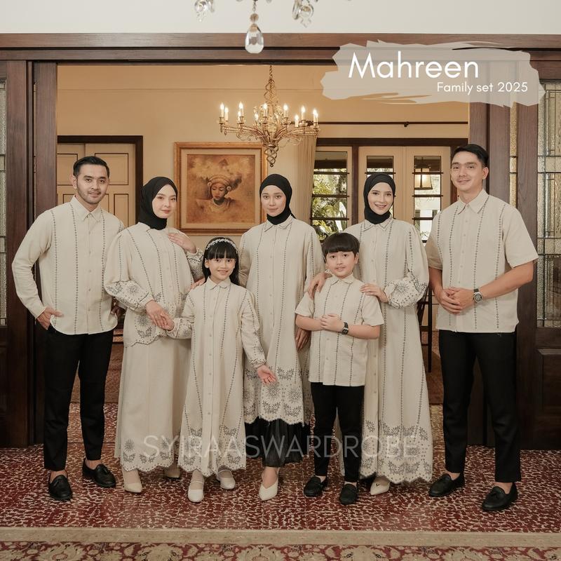Syiraaswardrobe | Mahreen Family Series - Warna Beige 1