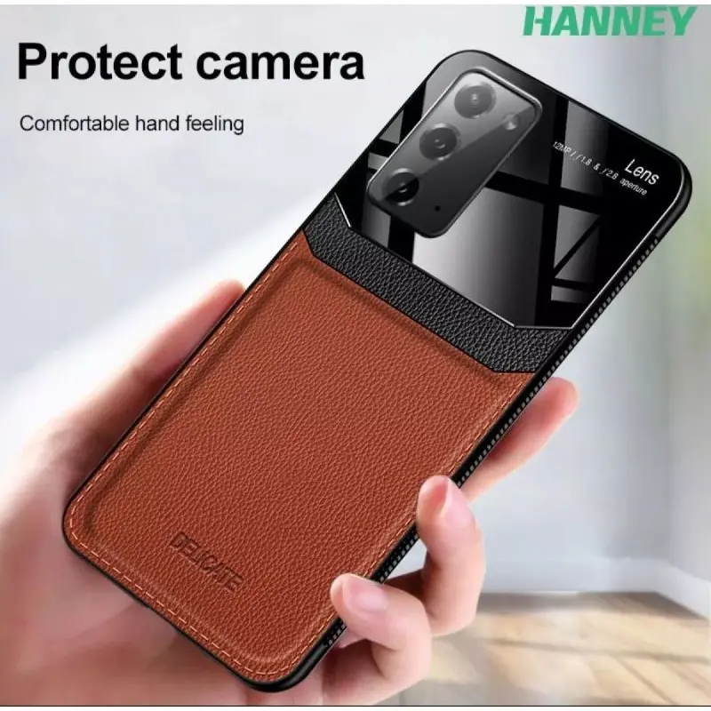 SOFT HARD CASE HUAWEI P30 PRO / P40 PRO / P50 PRO Casing Leather kulit Plexiglass Luxury glosi Elegant Style Elegant Color 7