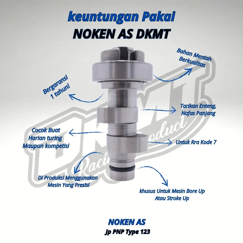￼NOKEN AS RACING CAM YAMAHA JUPITER Z VEGA R RRA PNP KODE 7 DKMT RACING 1