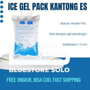 4 PCS Ice Gel Pack Kantong Es Pendingin Makanan Jelly Pack Cooler Frozen Food Kantong Frozen Food