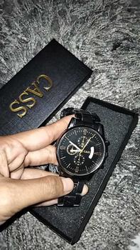 Product Review of CASS JAM TANGAN PRIA TERBARU 2023 BAND BAJA KALENDER LEDAKAN BAND KUARSA WATCH MEN'S BUSINESS MEN'S WATCH THREE DIAL DIAL WATCH WATCH from p**t 3