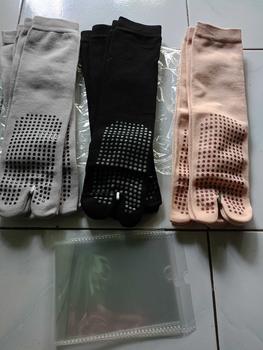 Product Review of Kaos Kaki Anti Slip Ukuran L Panjang Sebetis Wanita Bahan Nilon Spandex Lembut Muslim from Y**i A**n 1