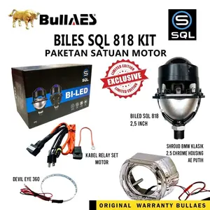 Paket Lengkap Satuan Biled By bullAES SQL 2,5 INCH