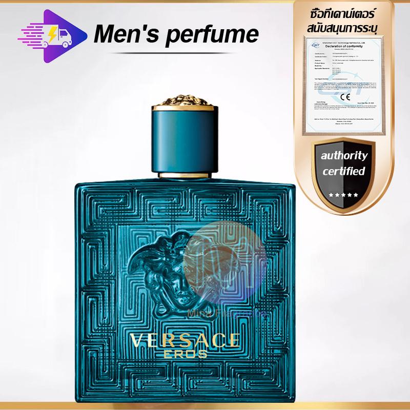 Buy 1 Get 5 Free Gift Versace Eros for men EDT 100ml น้ำหอมติดทนนาน Perfume For Men Perfume กล่องซีล