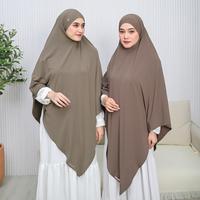 Gambar Bella Alisha - Khiban (Khimar Bandana) Fadia Long Size Bahan Jersey ITY Korea Quality - Affogato dari Bella Alisha Hijab Kota Tasikmalaya 1 Tokopedia