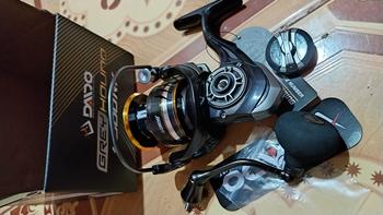 Product Review of Daido - Reel Grey Hound Waterproof 7.0 Power Handle - Reel Pancing from 🦋**༻ 0