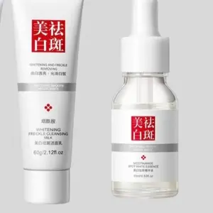 Paket Sabun Wajah dan Serum  Facial pembersih dan Pencerah