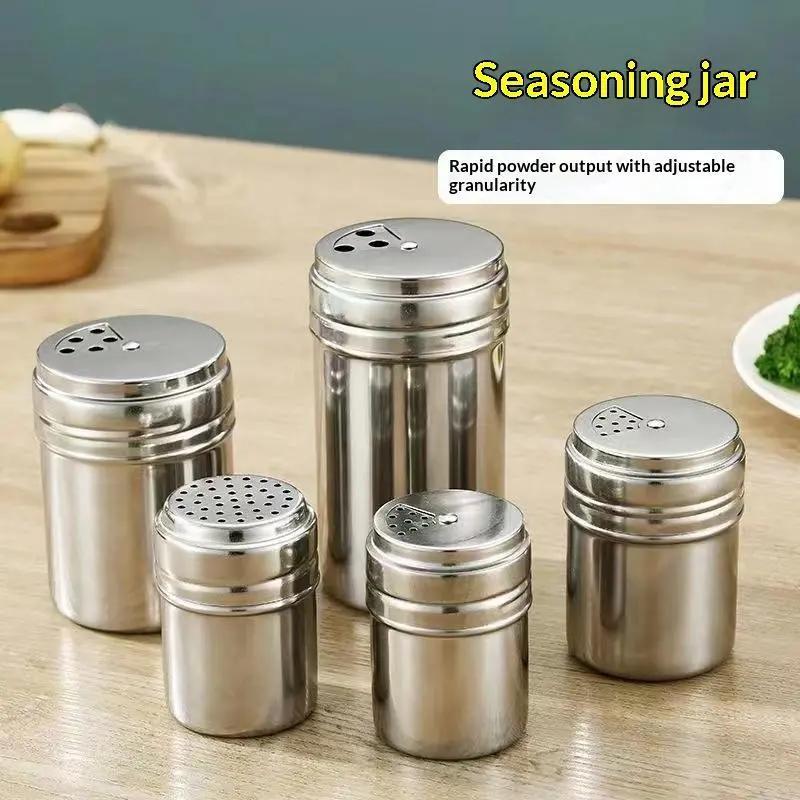 Gia Vị Thép Không Gỉ Bình Lắc Với Lỗ Điều Chỉnh Và Thiết Kế Chống Rỉ Sét Hoàn…