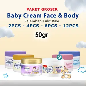 Cussons Baby Cream 50g Face & Body Cream - Krim Bayi Untuk Kulit Bayi 50gr
