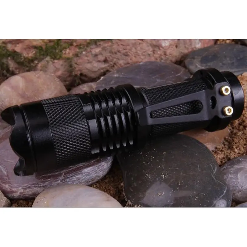 Outdoor Lighting , LED Zoom Mini Flashlight, Bright Flashlight