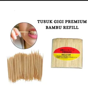 Tusuk Gigi Mini / Tusuk Buah / Reffil Tusuk Bambu