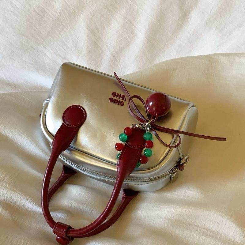Túi xách nữ cầm tay đeo chéo chio phối màu sang chảnh ( Tặng Charm Ngọc) 5