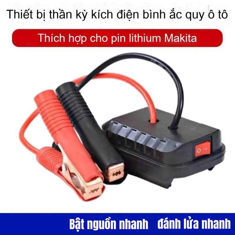  Kích bình ắc quy oto  xe máy 18v chuyển đổi điện từ chân pin phổ thông makita 4cm,Dành Cho Dụng Cụ Điện Makita 18V LXT Dòng Công Nghệ Cực Kiệm Pin Lithium-ion Không Bao Gồm Pin 