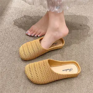 Sandal Wanita /Sandal Wanita Korean Style /Sandal Wanita Elegan /Sandal Selop Wanita/Sandal WanitaDengan Manik Manik Mutiara