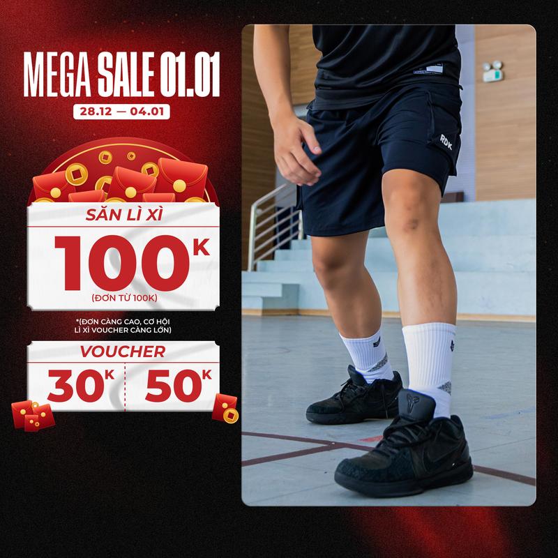  Quần short thể thao túi hộp Redikick RDK Cargo Pocket 