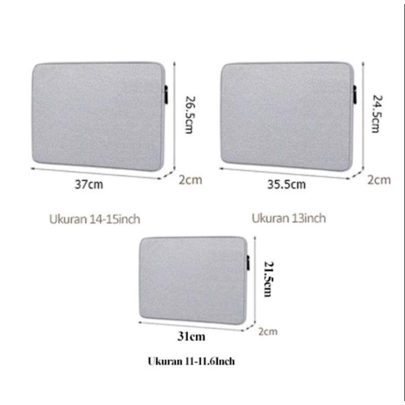 Product Introduction of Tas Laptop MacBook Softcase Sleeve Canvas untuk Pria dan Wanita 15