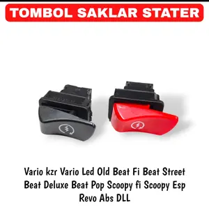 Saklar Starter Tombol Saklar Stater Beat Vario Scoopy Spacy Revo Abs Blade Dll
