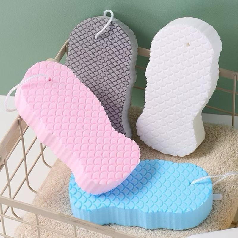Mút tắm kì ghét, bọt biển tẩy tế bào chết tạo bọt nhiều màu dễ thương, bông tắm cho bé(giao màu ngẫu nhiên) 1