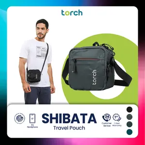 TORCH Shibata 2 Liter Tas Selempang Bahu Pria Wanita Unisex Ringan Anti Air - Sling Bag Travel Pouch Waterproof