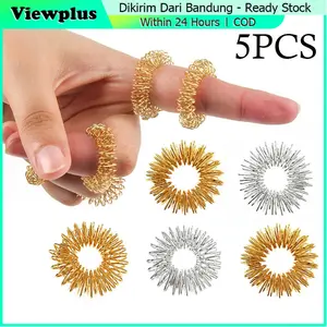 5pcs Terapi Jari Pijat Relax Sujok ~ Magnet Cakra Finger Therapy Terapi Jari ~ Sujok Therapy